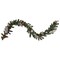 Northlight Pre-Lit LED Battery Operated Pre-Decorated Pine Christmas Garland - 6' x 10" - Warm White Lights